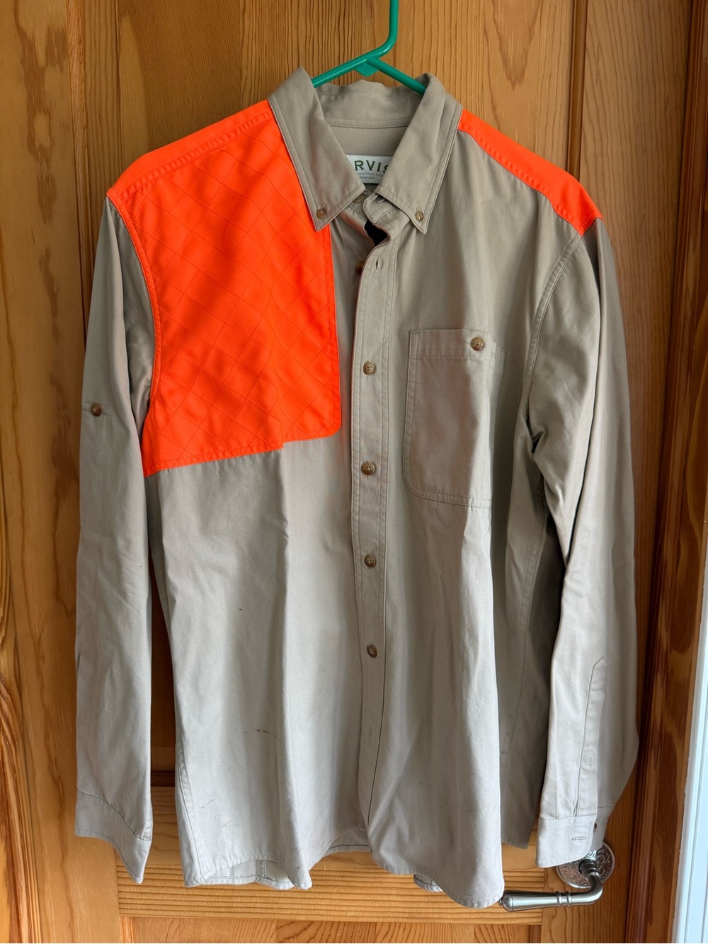 Orvis Men’s Pocket Shooting Shirt Size Medium